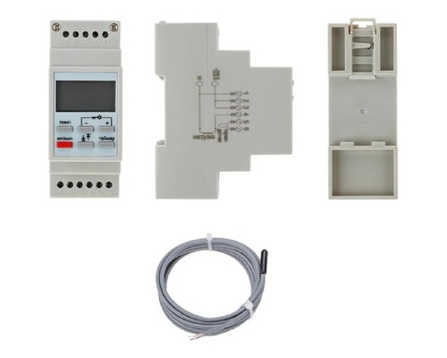 [Rexant Обогрев труб] Rexant (51-0821) Терморегулятор цифровой (программируемый c диапазонами работы) RX-257 (на DIN-рейку) 