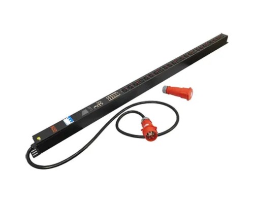 [Дополнительное оборудование Powercom] PowerCom Блок распределения питания PDU-32AVMS24-18C3-6C9-3P {1918837}