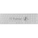 Клавиатура Acer OKR301 белый/серебристый USB беспроводная BT/Radio slim Multimedia (ZL.KBDEE.015)