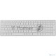 Клавиатура Acer OKR301 белый/серебристый USB беспроводная BT/Radio slim Multimedia (ZL.KBDEE.015)