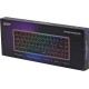 Клавиатура Acer OKW302 механическая серебристый USB for gamer LED (ZL.KBDCC.01C)
