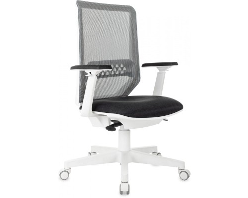 [Офисное кресло или стул] Кресло Бюрократ MC-W611N темно-серый TW-04 38-417 сетка/ткань крестовина пластик пластик белый (1486389)
