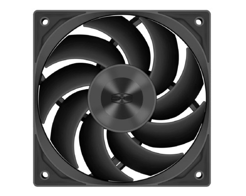 [Вентиляторы] Кулер для корпуса/ PCCooler F5R120 (120x120x25mm, 4-pin PWM, 86.73CFM, 32dBA, 2200RPM, Black)