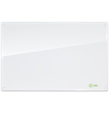 Cactus доска стеклянная  CS-GBD-90X120-UWT-TM Сквозное крепление стеклянная ультра белый 90x120 стекло крепления