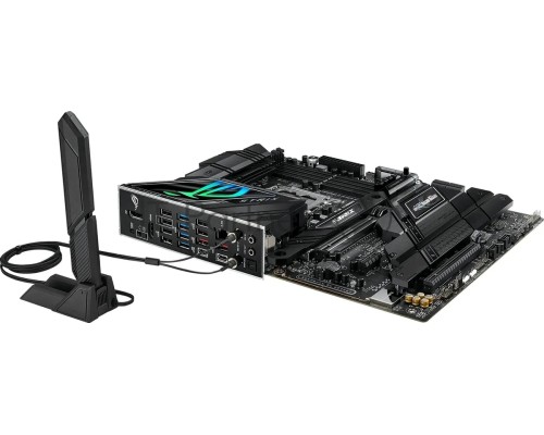 Материнская плата ASUS ROG STRIX Z790-F GAMING WIFI II, LGA 1700, Intel Z790, 4xDDR5, 4xSATA, 5xM.2, 1xPCI-E 5.0 x16, 1xPCI-E 4.0 x4, 1xHDMI, 1xDisplayPort, 1x 2.5Gb LAN, 2xUSB-A 3.2 Gen 2, 4xUSB-A 3.2 Gen 1, 6xUSB-A 2.0, 2x3.5 мм, 5.1, Standard-ATX