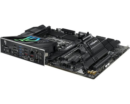 Материнская плата ASUS ROG STRIX Z790-F GAMING WIFI II, LGA 1700, Intel Z790, 4xDDR5, 4xSATA, 5xM.2, 1xPCI-E 5.0 x16, 1xPCI-E 4.0 x4, 1xHDMI, 1xDisplayPort, 1x 2.5Gb LAN, 2xUSB-A 3.2 Gen 2, 4xUSB-A 3.2 Gen 1, 6xUSB-A 2.0, 2x3.5 мм, 5.1, Standard-ATX