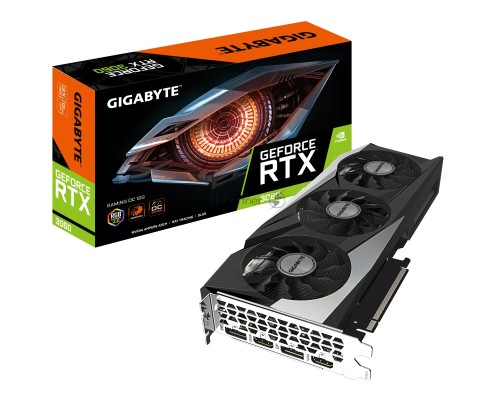 Видеокарта Gigabyte GV-N3060GAMING-12GD PCI-E 4.0 192bit GDDR6 1837/15000 HDMIx2 DPx2 HDCP Ret