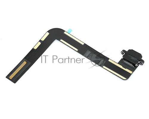 Шлейф c разъемом зарядки для Apple iPad 7 2019, iPad 8 2020 черный