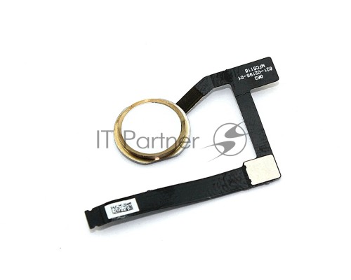 Шлейф кнопки Home для Apple iPad Mini 5 золотой