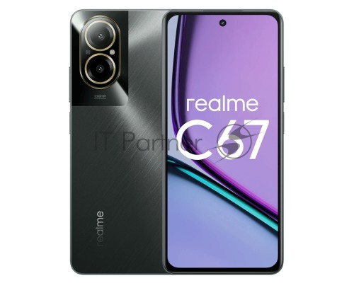 Смартфон Realme C67, 6/128Gb, черный