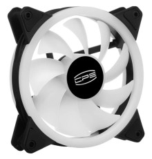 Кулер для корпуса/ PCCooler F3 T120 ARGB BK (120x120x25mm, 4-pin PWM, ARGB, 46CFM, 21.6dBA, 1800RPM, Black)