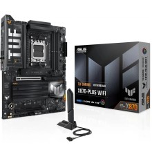 ASUS TUF GAMING X870-PLUS WIFI (Socket AM5, ATX,  4xDDR5(192GB), HDMI, 1xPCIe 5.0x16/1xPCIe 4.0x16, 1xLAN (2.5GbE), Wi-Fi 7, BT 5.4, 2xSATA 6Gb/s, 4xM.2, 2xType-C, 7xUSB 3.2, 1xUSB 2.0)