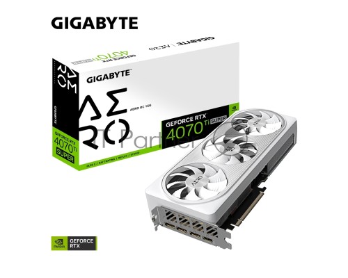 Видеокарта Gigabyte GV-N407TSAERO OC-16GD RTX4070Ti SUPER AERO OC 16GB RTL