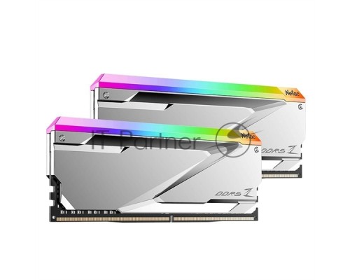 Оперативная память Netac 32GB DDR5-7600 (2*16Gb) NTZED5P76DP-32S DIMM K2 RGB