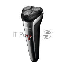 Электробритва Philips S1301/02 темно-серый/серебристый