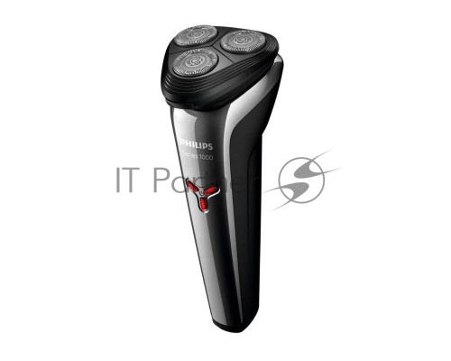 Электробритва Philips S1301/02 темно-серый/серебристый