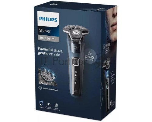 Электробритва Philips S5880/20 черный/синий