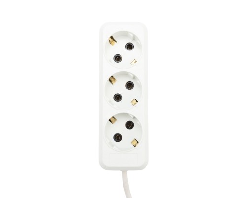 [удлинители] Rexant (11-8735) Удлинитель 3 гнезда, 5м, 3х1,0мм?, с/з, белый 