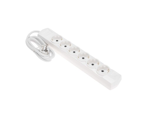 [удлинители] Rexant (13-4112) Удлинитель PREMIUM 6 гнезд, 1,5м, 3х1,5мм?, с/з, белый