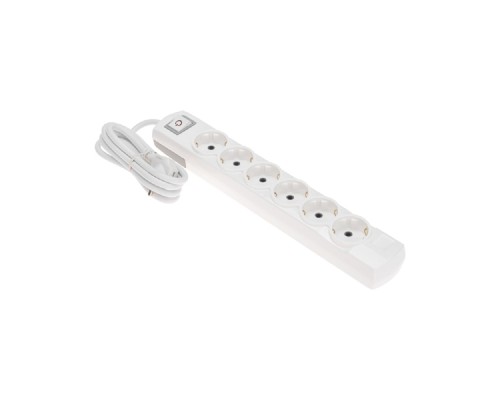 [удлинители] Rexant (13-4115) Удлинитель PREMIUM 6 гнезд, 1,5м, 3х1,5мм?, с/з, с выключателем, белый