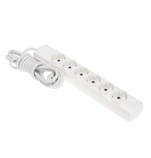 Rexant (13-4113) Удлинитель PREMIUM 6 гнезд, 3м, 3х1,5мм?, с/з, белый