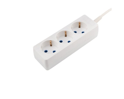 [удлинители] PROconnect (11-7212) Удлинитель 3 гнезда, 5м, 3х0,75мм?, с/з, белый