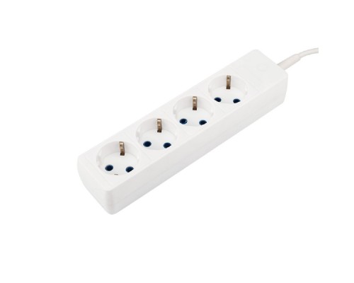 [удлинители] PROconnect (11-7218) Удлинитель 4 гнезда, 10м, 3х0,75мм?, с/з, белый