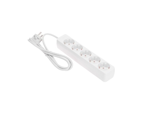 [удлинители] PROconnect (13-4211) Удлинитель 5 гнезд, 1,5м, 3х0,75мм?, с/з, белый