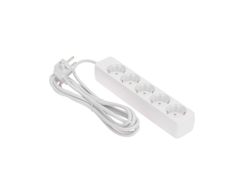 [удлинители] PROconnect (13-4212) Удлинитель 5 гнезд, 3м, 3х0,75мм?, с/з, белый
