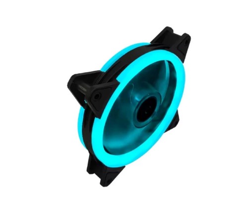 [Вентилятор] Вентилятор Gembird с подсветкой, 120x120x25, гидродин., 3pin/4pin Molex, провод 35см, синий (D12025S12L-B)