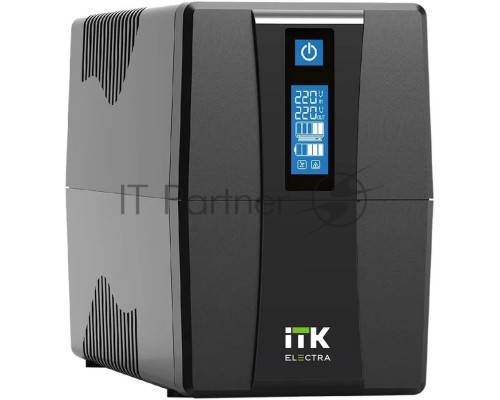 Источник бесперебойного питания Line-interactive 800ВА/480Вт , фаза 1/1, LCD дисплей, с АКБ 1х9AH, USB, Schuko