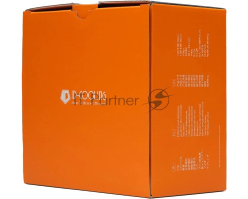 Кулер для процессора ID-COOLING IS-50X-V3 130W/PWM/LGA 115x/1200/1700/AMD/Low profile/Fan 120mm/Screws