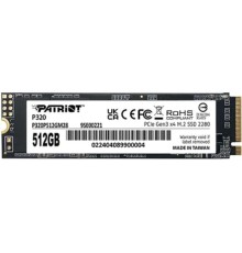 SSD Patriot PCIe 3.0 x4 512GB P320P512GM28 P320 M.2 2280