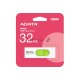 Флеш диск 32GB A-DATA UV320, USB 3.2, белый/зеленый