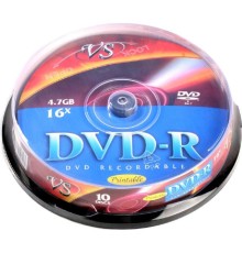 Диски DVD-R VS 4,7 GB 16x CB/10 Ink Print (620793)