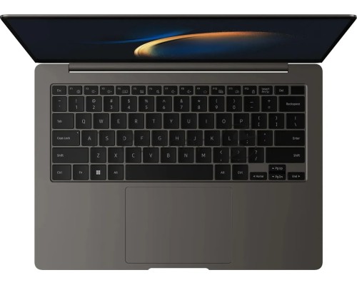 Ноутбук Samsung Galaxy Book 3 PRO NP940 i7-1360P 16Gb SSD 512Gb Intel Iris Xe Graphics 14 WQXGA AMOLED Cam 63Вт*ч Win11(ENG) KBD ENG Графит NP940XFG-KC4IN