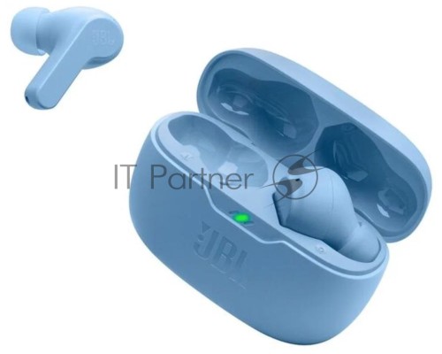 Наушники JBL, модель Wave Beam, JBLWBEAMBLU blue