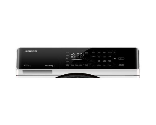 Стирально-сушильная машина HIBERG i-DDQ9-10714 W белый загр. фронтальная макс.: 10,5 кг 1400 об/мин класс: А+++