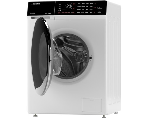 Стирально-сушильная машина HIBERG i-DDQ9-10714 W белый загр. фронтальная макс.: 10,5 кг 1400 об/мин класс: А+++