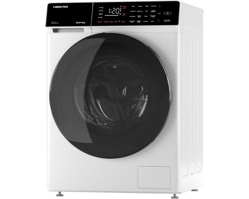 Стирально-сушильная машина HIBERG i-DDQ9-10714 W белый загр. фронтальная макс.: 10,5 кг 1400 об/мин класс: А+++