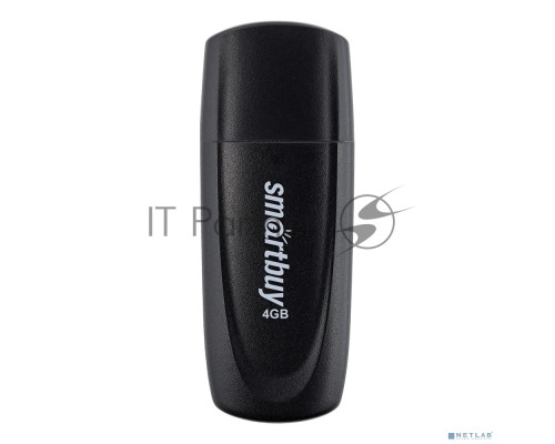 Флеш диск USB 2.0 SmartBuy 004GB Scout Black (SB004GB2SCK)
