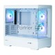 Компьютерный корпус MiniTower Zalman P30 White (mATX, без БП, ARGB, USB3.2 Type-A + USB3.2 Type-C) (Zalman P30 White)