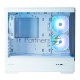 Компьютерный корпус MiniTower Zalman P30 White (mATX, без БП, ARGB, USB3.2 Type-A + USB3.2 Type-C) (Zalman P30 White)