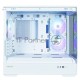 Компьютерный корпус MiniTower Zalman P30 White (mATX, без БП, ARGB, USB3.2 Type-A + USB3.2 Type-C) (Zalman P30 White)