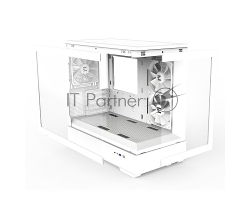 Компьютерный корпус MiniTower Zalman P30 White (mATX, без БП, ARGB, USB3.2 Type-A + USB3.2 Type-C) (Zalman P30 White)