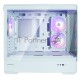 Компьютерный корпус MiniTower Zalman P30 White (mATX, без БП, ARGB, USB3.2 Type-A + USB3.2 Type-C) (Zalman P30 White)