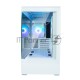 Компьютерный корпус MiniTower Zalman P30 White (mATX, без БП, ARGB, USB3.2 Type-A + USB3.2 Type-C) (Zalman P30 White)