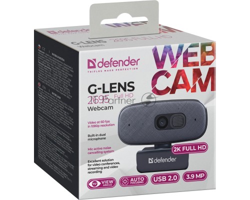 Веб-камера DEFENDER 63195 G-LENS 2695 FULLHD