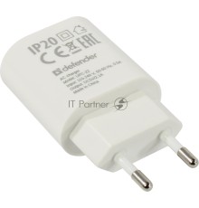 Зарядное устройство DEFENDER UPC-22 2XUSB 5V/2.1A 83678