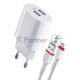 Зарядное устройство DEFENDER UPC-22 2XUSB 5V/2.1A 83678